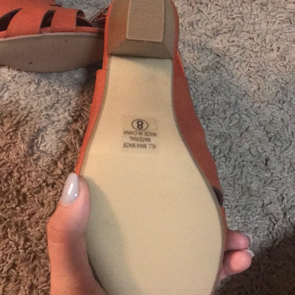 Orange Heels - Picture 2 of 3